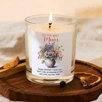 Best Mum Gift Floral Scented Candle