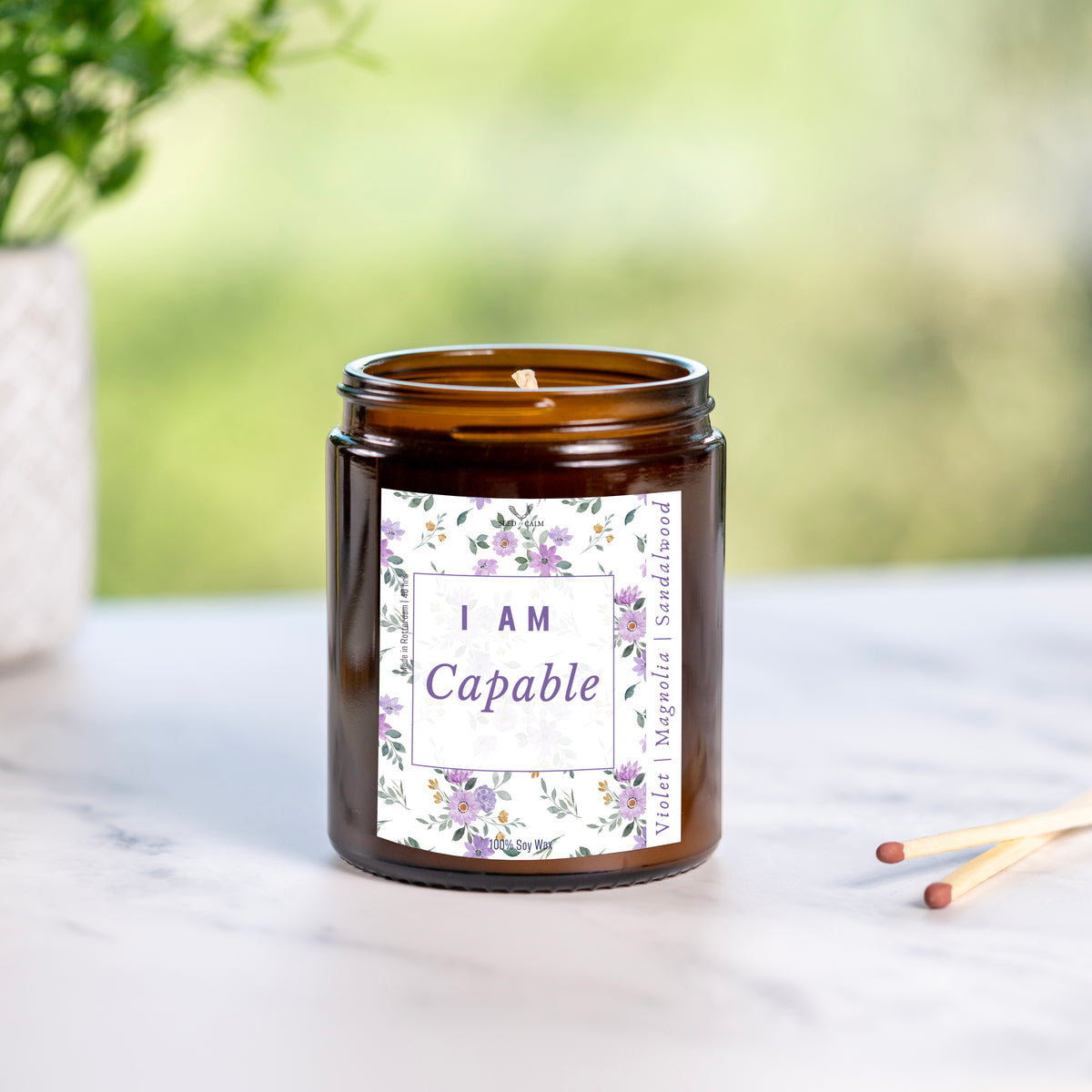 I Am Capable - Aromatherapy Candle