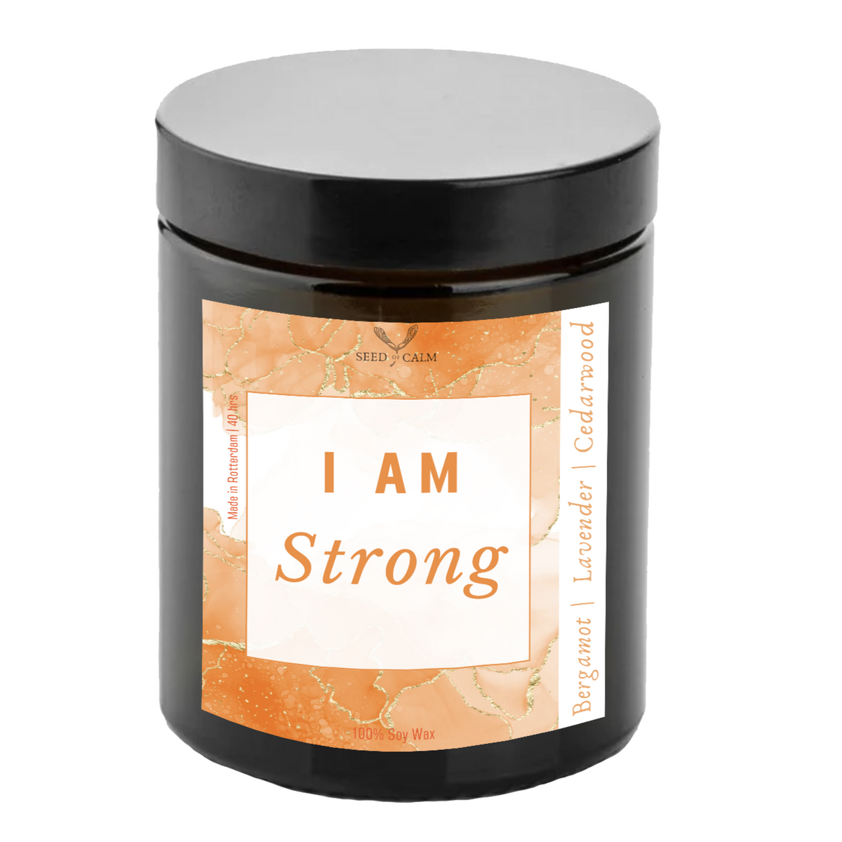 I Am Strong - Affirmation Candle