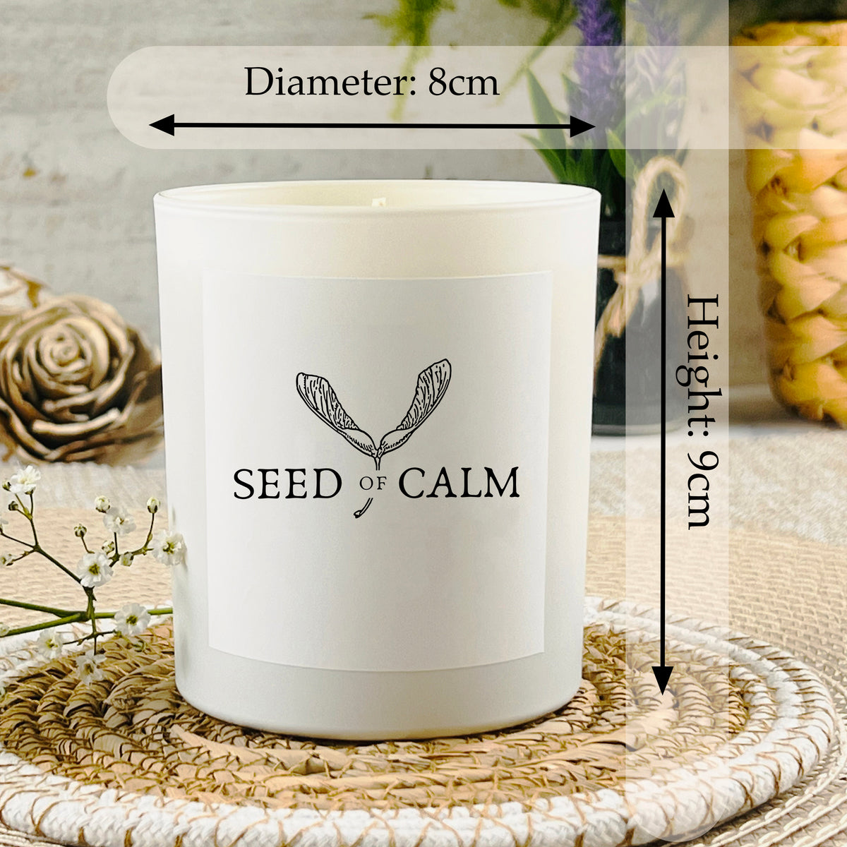 Personalised Wedding Gift Scented Candle